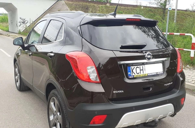 Opel Mokka cena 49900 przebieg: 175000, rok produkcji 2014 z Nieszawa małe 497